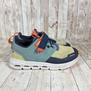 Onepiece Kids Sneakers in Blue, Green, and Orange